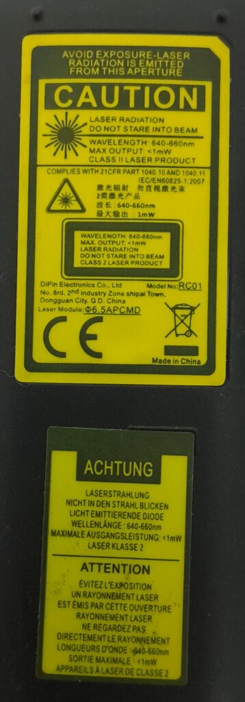 BenQ Projector Remote RC01 - Image 3
