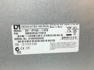 Dedicated Micros DVR DV-IP16D-1.5TB - Image 3