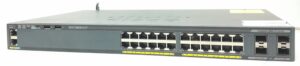 Cisco Managed Switch WS-C2960X-24TS-L With 2x Cisco GLC-SX-MM Modules