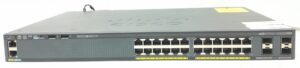 Cisco Managed Switch WS-C2960X-24TS-L With 2x Cisco GLC-SX-MM Modules - Image 2