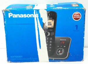Panasonic Cordless Wireless Telephone & Answering Machine KX-TG6801EB - Image 3