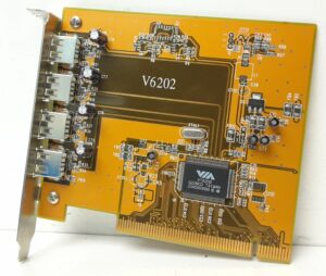 VIA USB 2.0 4 Port PCI Host Adapter V6202