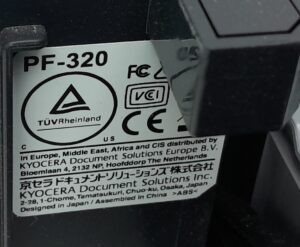 Kyocera Paper Feeder PF-320 - Image 3