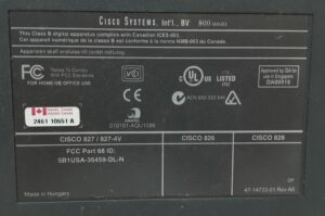 Cisco Ethernet Router Cisco 827 - Image 3