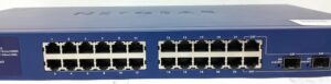 Netgear	Smart Gigabit Switch 24 Port Prosafe GS724T v3 With GMFP083-VSL05 Transciever - Image 6