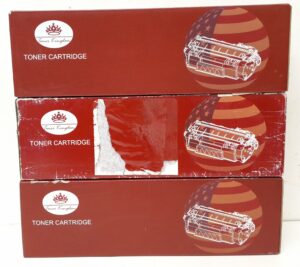 Toner Kingdom Toner Cartridge HT0382YA, HT0382CA, HT0382KA - Joblot Yellow Black & x2 Cyan - Image 2