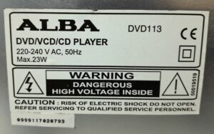 Alba DVD VCD CD Player DVD113 - Image 3
