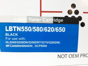 Black Laser Toner Cartridge LBTN550/580/620/650 - Image 3