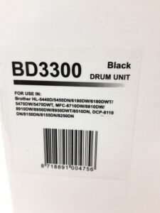 Laser Toner Cartridge Black Drum Kit BD3300 - Image 3