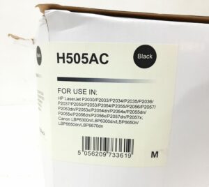 Black Laser Toner Cartridge H505AC - Image 3