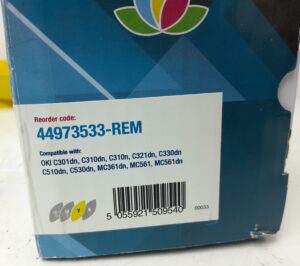 Cartridge Save Yellow Toner Cartridge 449735533-REM - Image 3