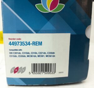 Cartridge Save Magenta Toner Cartridge 44973534-REM - Image 3
