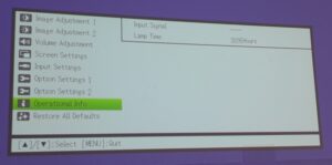 Casio HDMI VGA Projector with 3095 Lamp Hours Used XJ-A130 - Image 2