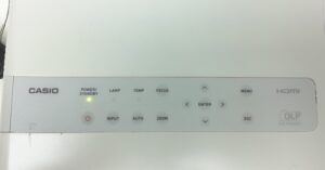 Casio HDMI VGA Projector with 3095 Lamp Hours Used XJ-A130 - Image 8