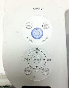 Nec HDMI VGA Projector with 2437 Lamp Hours Used NP-U250X - Image 9