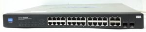 Linksys Cisco Gigabit Switch 24 Ports 10/100 SRW224G4P With PoE