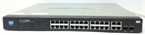 Linksys Cisco Gigabit Switch 24 Ports 10/100 SRW224G4P With PoE - Image 2