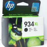 HP Black Ink Cartridge C2P23AE - 934XL - Expiry: June 2018