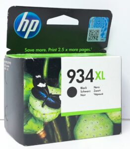 HP Black Ink Cartridge C2P23AE - 934XL - Expiry: June 2018