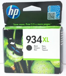 HP Black Ink Cartridge C2P23AE - 934XL - Expiry: June 2018 - Image 2