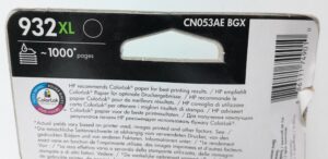 HP Black Ink Cartridge CN053AE - 932XL - Expiry: 2019 to 2023 - Image 3
