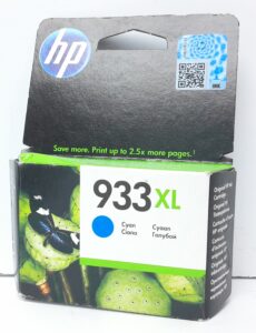 HP Cyan Ink Cartridge CN054AE - 933XL - Expiry: Dec 2022