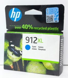 HP Cyan Ink Cartridge 3YL81AE - 912XL