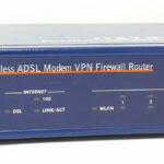 Netgear VPN Firewall Router Wireless ADSL Modem 8 Port Prosafe DGFV338