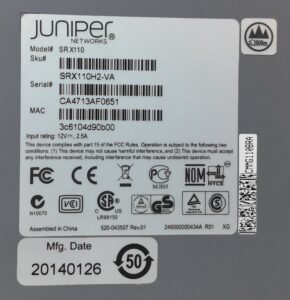 Juniper Networks Services Gateway SRX110 - Image 3