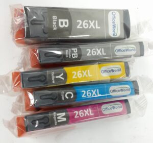 Office World Ink Cartridge 26XL - Mixed Lot x27 - Image 5