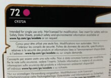 HP Magenta Ink Cartridge 72 (C9372A) - Image 3