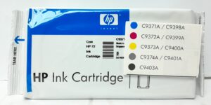 HP Cyan Ink Cartridge 72 (C9371A) - Image 6