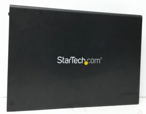 StarTech 3.5in Black USB 3.0 External SATA III Hard Drive Enclosure S3510BNU33T