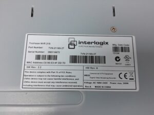 InterLogix TruVision NVR 21S Network Digital Video Recorder - Image 7
