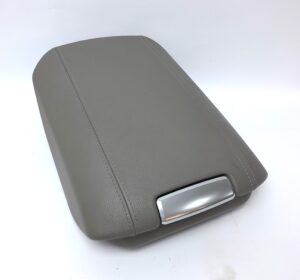 Porsche Cayenne 958 E3 Centre Console Armrest Lid Grey Leather