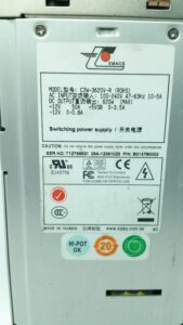 Emacs Switching Power Supply Unit (PSU) 620W C2W-3620V-R - Image 3