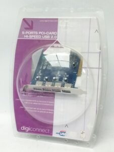 DigiConnect 5 Ports PCI-Card Hi-Speed USB 2.0 F5U220nBC