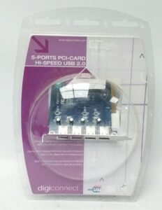 DigiConnect 5 Ports PCI-Card Hi-Speed USB 2.0 F5U220nBC - Image 2