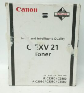 Canon Black Toner Cartridge C-EXV 21 - Image 2