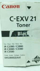 Canon Black Toner Cartridge C-EXV 21 - Image 3