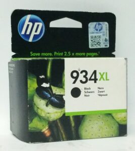 HP Black Ink Cartridge C2P23AE BGX - 934XL - Expiry: Oct 2017