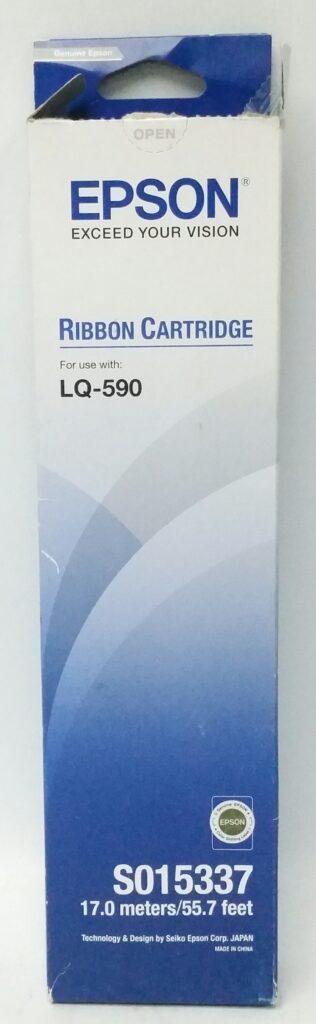 Epson Black Ribbon Cartridge S015337 - Image 2