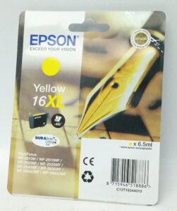 Epson Yellow Ink Cartridge 16XL - Expiry: July 2018