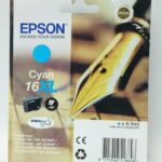 Epson Cyan Ink Cartridge 16XL - Expiry: April 2018