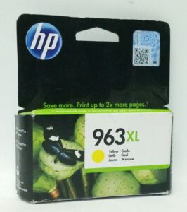 HP Yellow Ink Cartridge 3JA29AE BGX - 963XL - Expiry: 2021 & 2023
