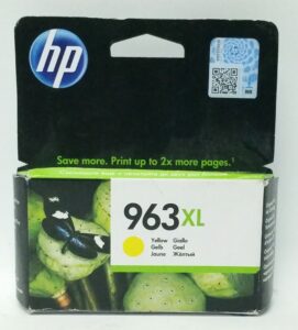 HP Yellow Ink Cartridge 3JA29AE BGX - 963XL - Expiry: 2021 & 2023 - Image 2