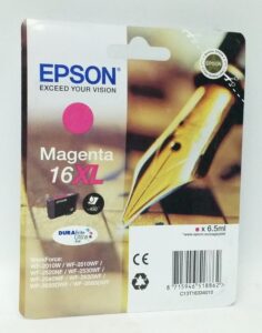 Epson Magenta Ink Cartridge 16XL - Expiry: June 2018