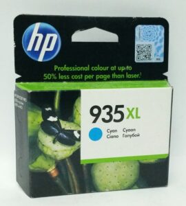 HP Cyan Ink Cartridge C2P24AE BGX - 935XL - Expiry: Feb 2022