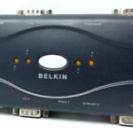 Belkin 4 Ports KVM Switch F1DJ104P-B
