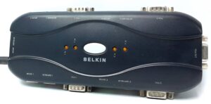 Belkin 4 Ports KVM Switch F1DJ104P-B